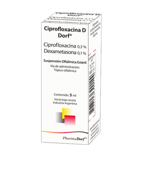 Pharmadorf Ciprofloxacina D Antiinfecciosos