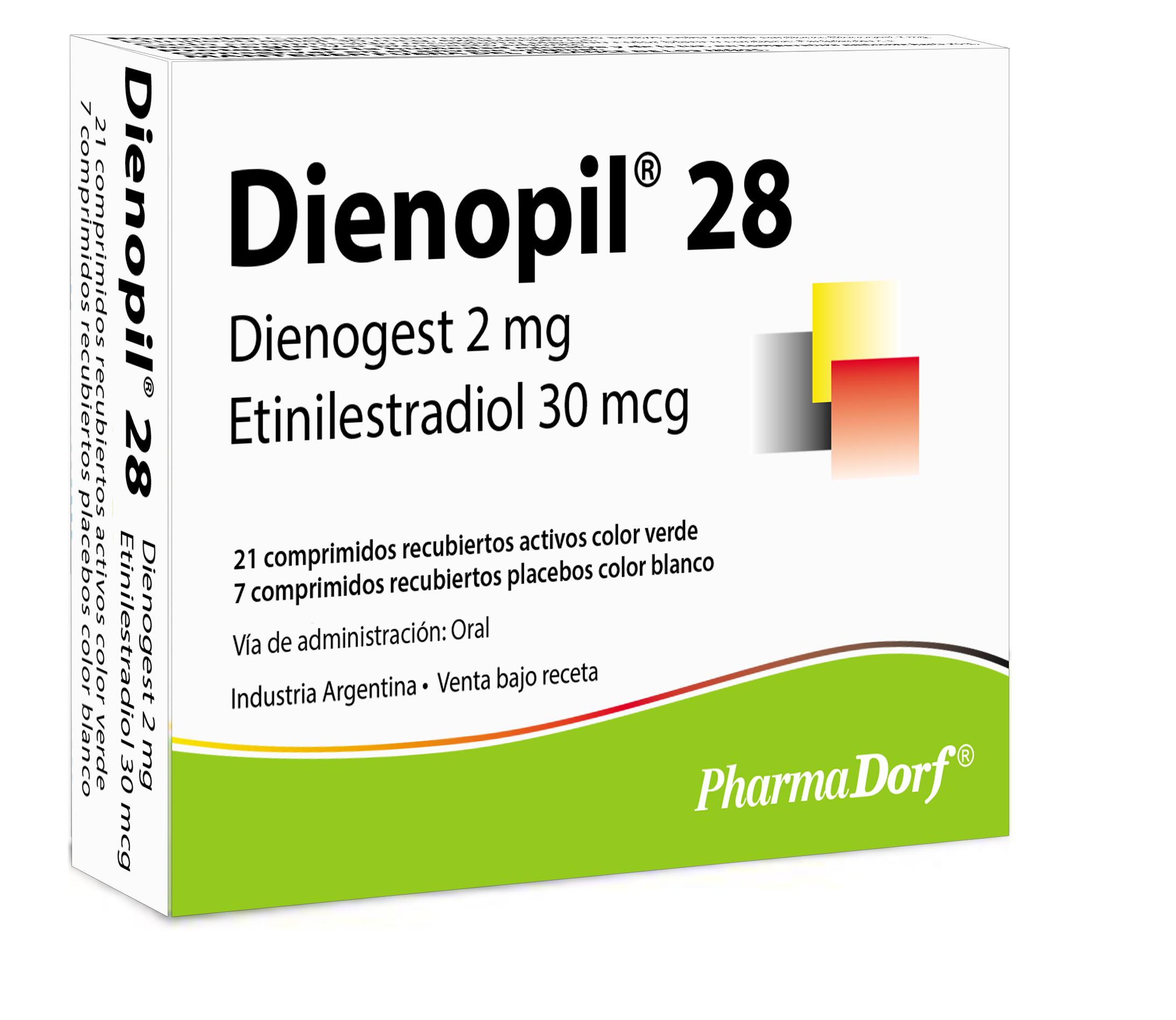 Pharmadorf Dienopil 28 Anticonceptivo oral