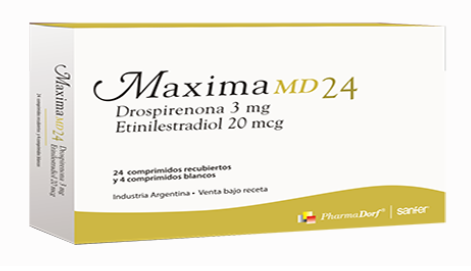 Pharmadorf Máxima MD 24 Anticonceptivo oral